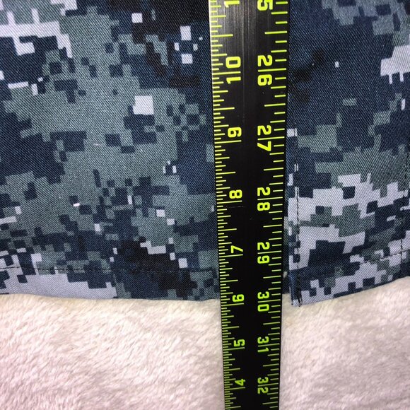U.S. Navy Woman's Digital Military Jacket Uniform Small Camo Utility Collared Gr - Picture 5 of 15
